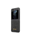 Galaxy Z Flip 5 Kılıf Guess Orjinal Lisanslı Yazı Logolu Glitter Script Kapak