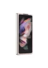 Galaxy Z Fold 5 Kılıf Guess Orjinal Lisanslı PU Deri Taşlı Üçgen Logo 4G Desenli Strass Kapak