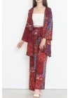 Kimono Takım Bordo - 10553.1095.