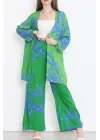 Kimono Takım Yeşilmavi - 10553.1095.