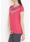 Pul Detaylı Bluz Pembe - 17145.599.