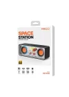 Recci RSK-W38 Space Station Serisi RGB Led Işıklı Bluetooth Hoparlör