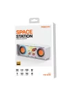 Recci RSK-W38 Space Station Serisi RGB Led Işıklı Bluetooth Hoparlör