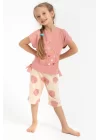 Roly Poly RP2791-2 Kız Çocuk Kapri Pijama Takımı