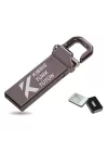 SHINY BLACK METAL USB FLASH BELLEK