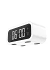 Wiwu Wi-W015 Time 4in1 Dijital Saat Alarm ve LED Işık Özellikli Wireless Şarj Aleti