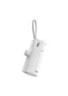 Wiwu Wi-W026 Capsule Serisi 2in1 Mini Taşınabilir Standlı Askılı Type-C PD Powerbank 5000mAh