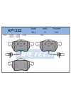 DİSK BALATA ÖN AP1332 GOLF-IV PASSAT 1.9 TDI 2.0 BÜYÜK TİP (FİŞLİ)