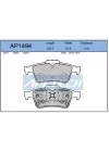 DİSK BALATA ARKA AP1494 LAGUNA-II CONNECT C-MAX (ARKADAN YAYLI) VECTRA-C