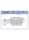 DİSK BALATA ARKA AP1645 P207 P307 C4 (04-) 1.6 16V 1.6 HDI *KÜÇÜK TİP (GDB1620)