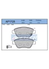 DİSK BALATA ÖN AP1725 CORSA-D 1.3 CDTI 1.4 (06-) İNCE TİP 17,8MM