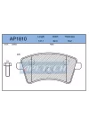 DİSK BALATA ÖN AP1810 KANGO-III 1.5 DCI (08-)