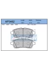 DİSK BALATA ÖN AP3462 FIESTA-VI 1.4 1.6 1.4 TDCI (09-) (GDB3437)