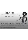 VİTES HALAT UCU DK9403 VW AUDI SKODA SEAT