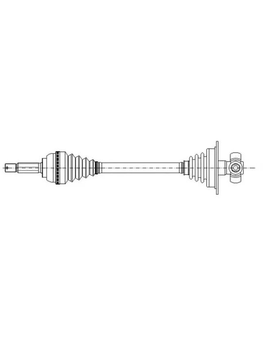 AKS KOMPLE ÖN SOL CRX5199 MEGANE ABSSİZ