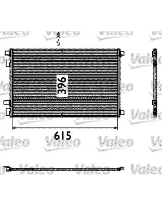 KLİMA RADYATÖRÜ 050ABC040 MEGANE-II (02-)