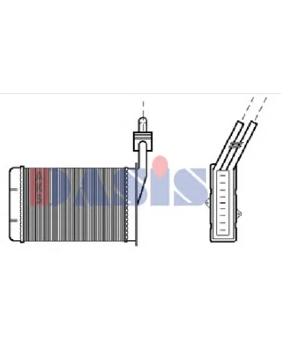 KALORİFER RADYATÖRÜ 0584872AL R21 ALIMINYUM