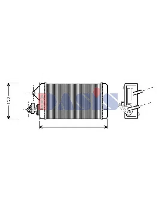 KALORİFER RADYATÖRÜ 1783862AL UNO 60 70 MUSLUKLU