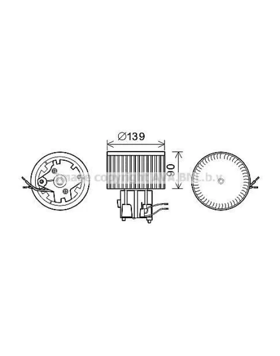 KALORİFER MOTORU 347040 ALBEA PALIO STRADA