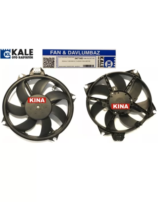 FAN MOTORU 347145 MEGANE-III FLUENCE DAVLUMBAZLI