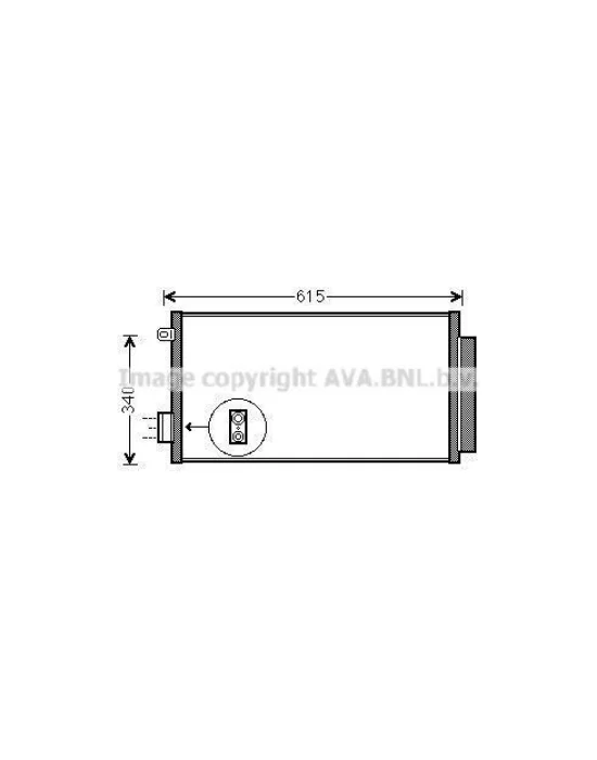 KONDENSER 347305 EGEA 1.4 BENZİNLİ AL/PL/BRZ