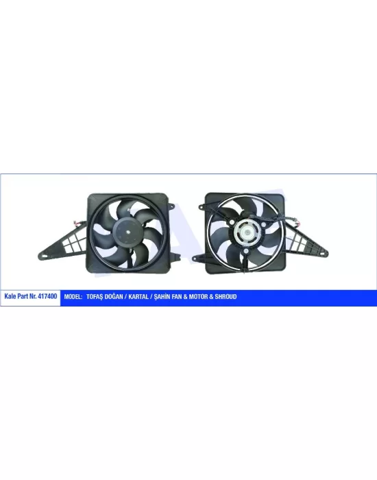 DAVLUMBAZLI FAN MOTORU 417400 M131 DKS KABLOLU (160W-300MM)