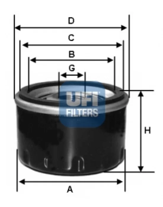 YAĞ FİLTRESİ 2329900 ASTRA-G-H CRUZE 1.6 16V VECTRA-C 1.4-1.6-2.0 16V CORSA-C