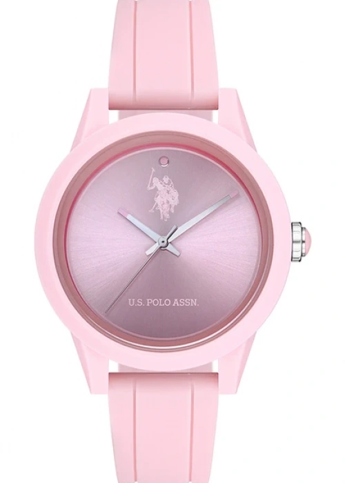 U.S. Polo Assn. USPA2007-05 Pembe Silikon Kadın Kol Saati