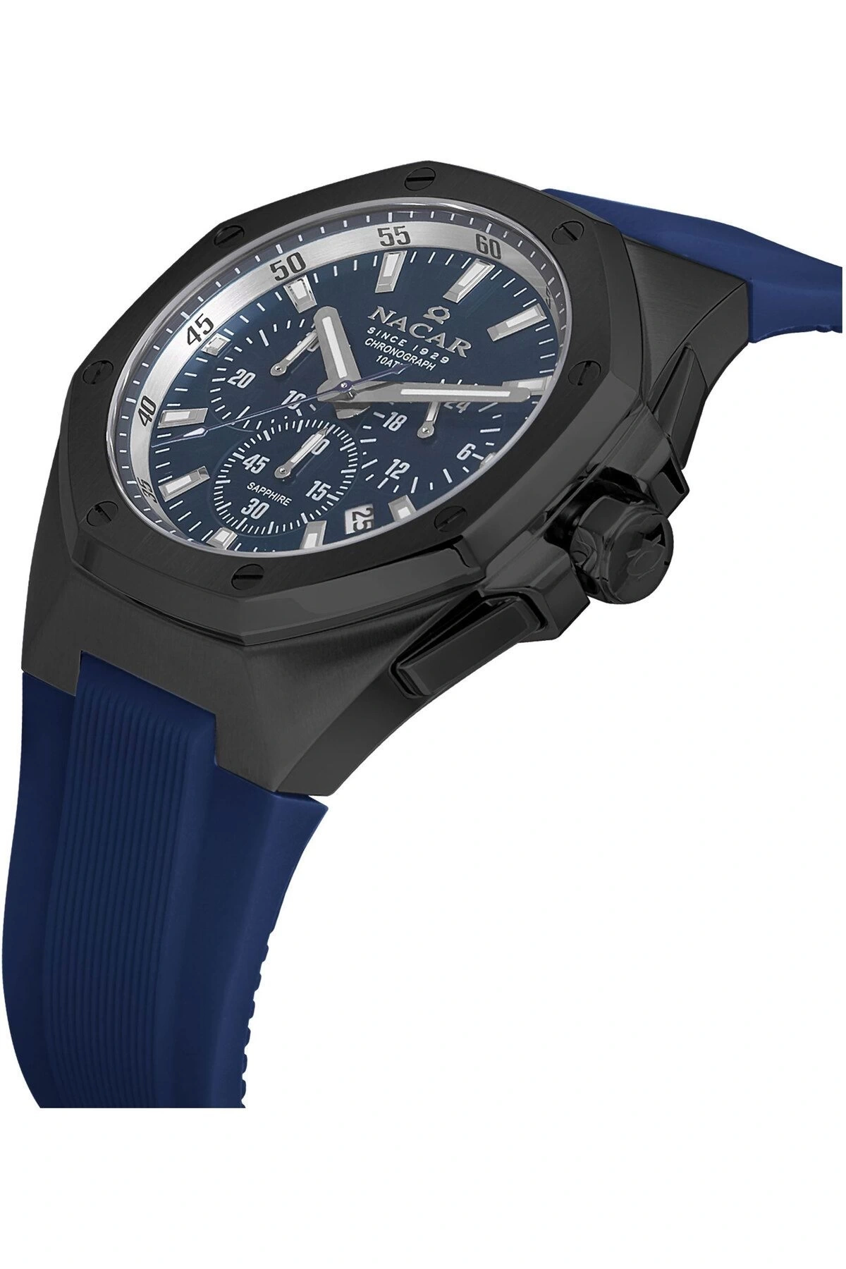 NACAR MAVİ SİLİKON ERKEK KOL SAATİ NC08-29430495-BLS3