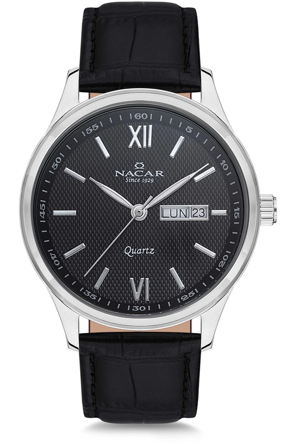 SİYAH DERİ ERKEK KOL SAATİ NC31-29B155-ABL1