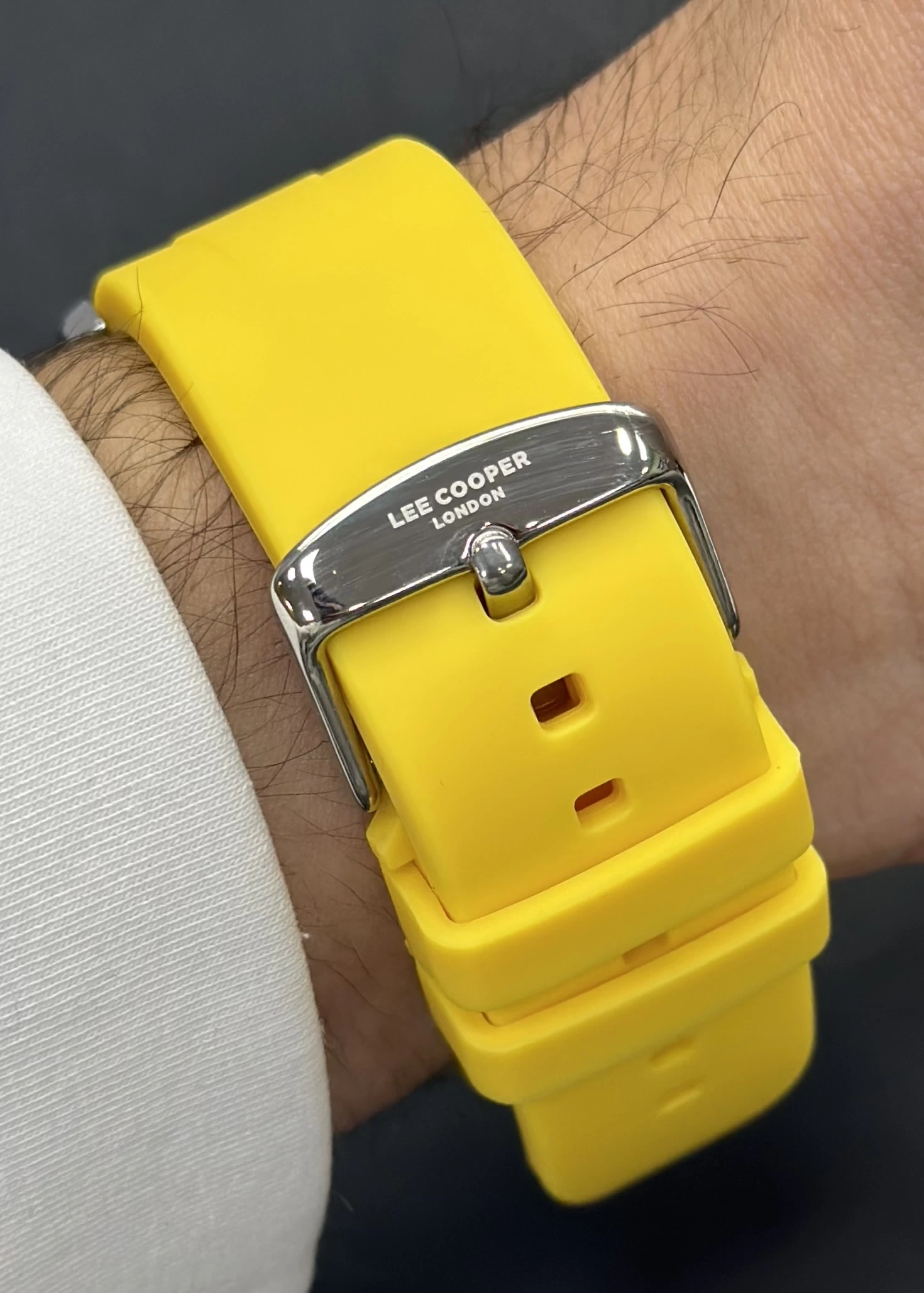 Lee Cooper Orijinal 2 Yıl Garantili Su Geçirmez Silikon Kordon Fonksiyonlu Erkek Kol Saati