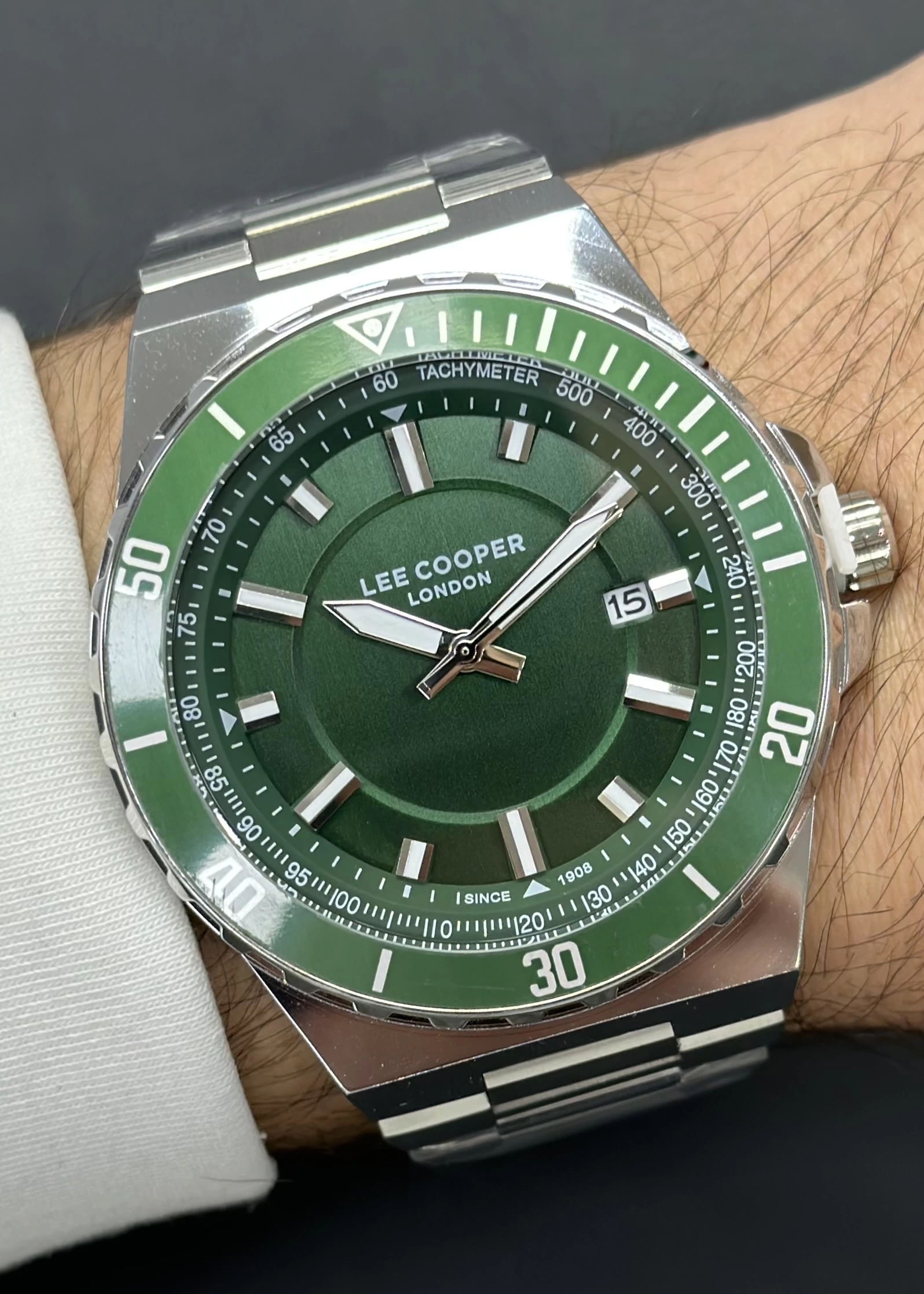 Lee Cooper Orijinal 2 Yıl Garantili Su Geçirmez Metal Kordon Fonksiyonlu Erkek Kol Saati