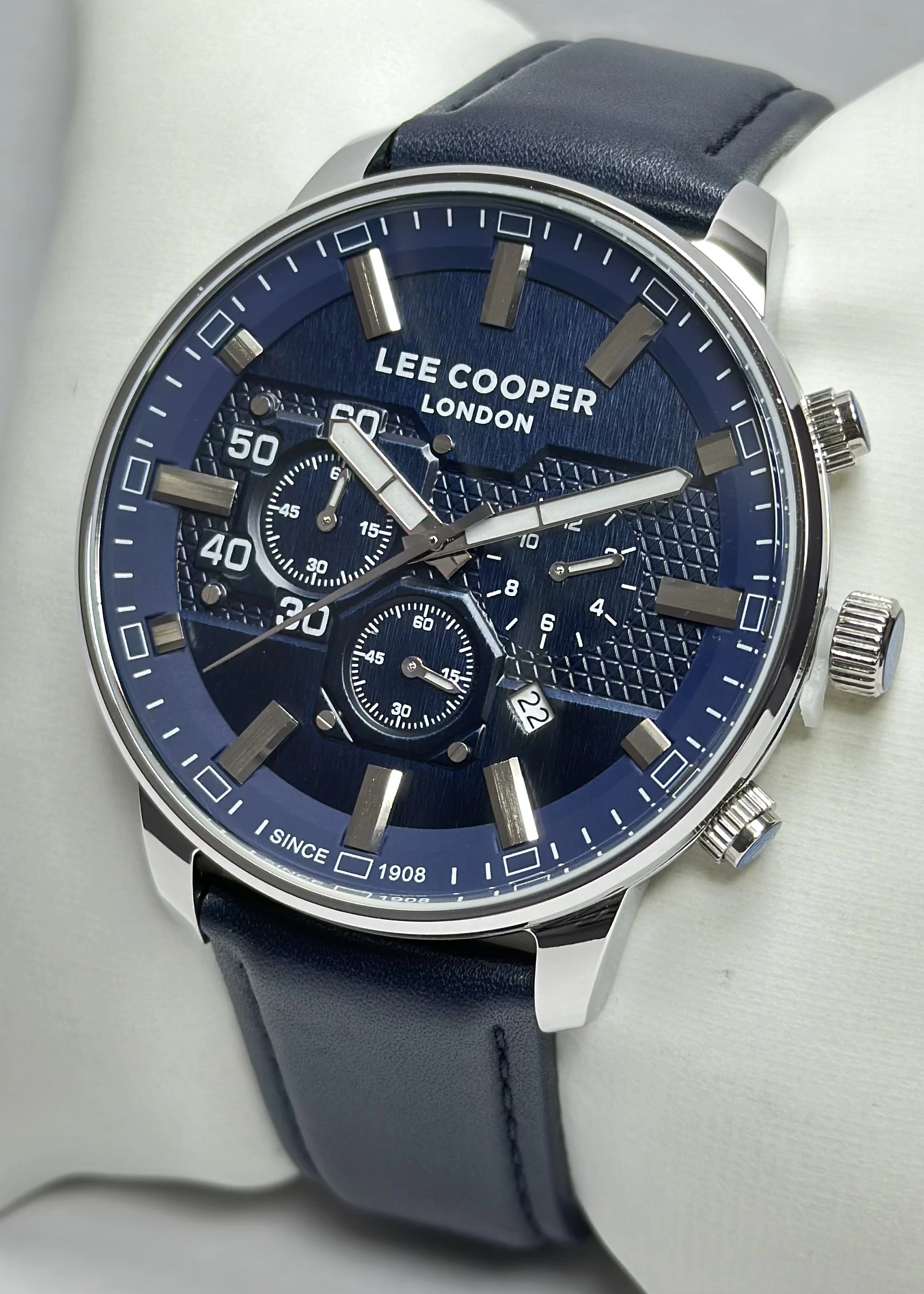 Lee Cooper Orijinal 2 Yıl Garantili Su Geçirmez Deri Kordon Fonksiyonlu Erkek Kol Saati