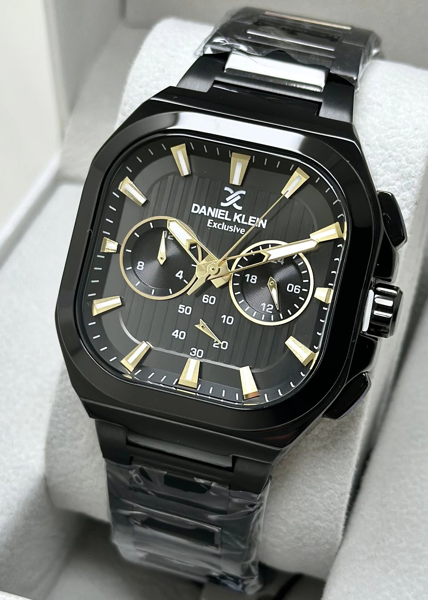 Daniel Klein Orijinal 2 Yıl Garantili Su Geçirmez Çelik Kordon Fonksiyonlu Erkek Kol Saati