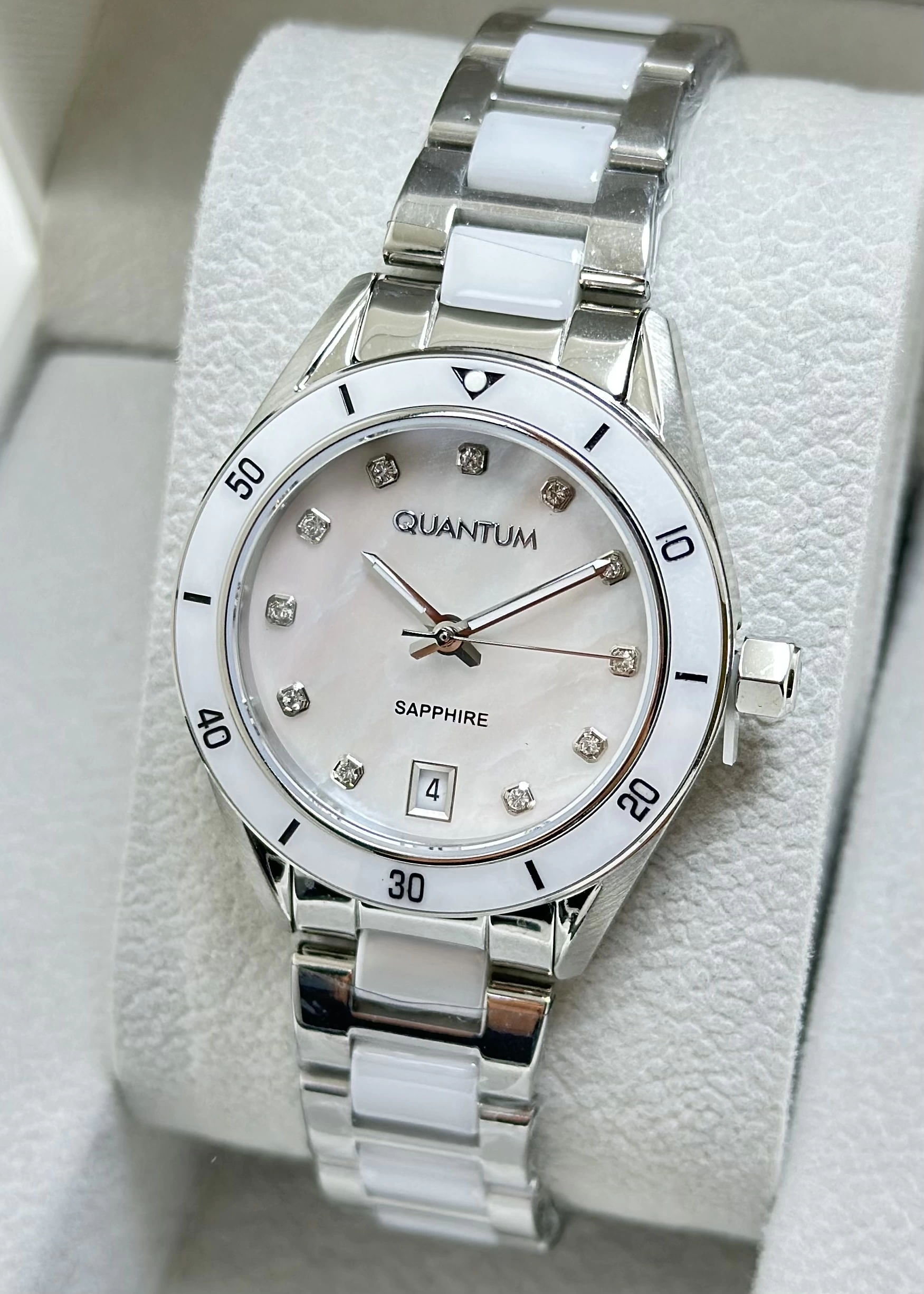 Qunatum Orijinal 2 Yıl Garantili Su Geçirmez Çelik Kordon Kadın Kol Saati