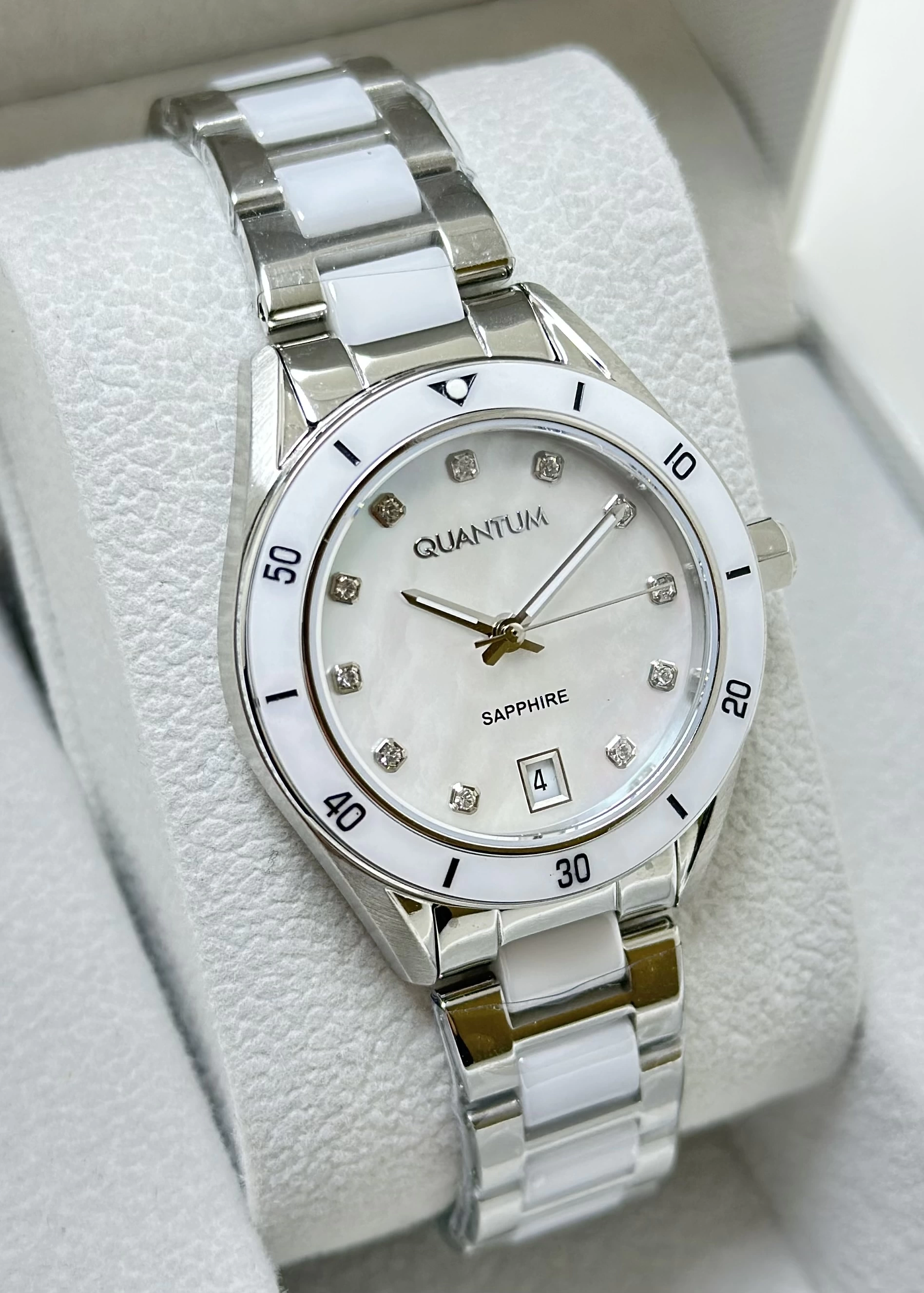 Qunatum Orijinal 2 Yıl Garantili Su Geçirmez Çelik Kordon Kadın Kol Saati