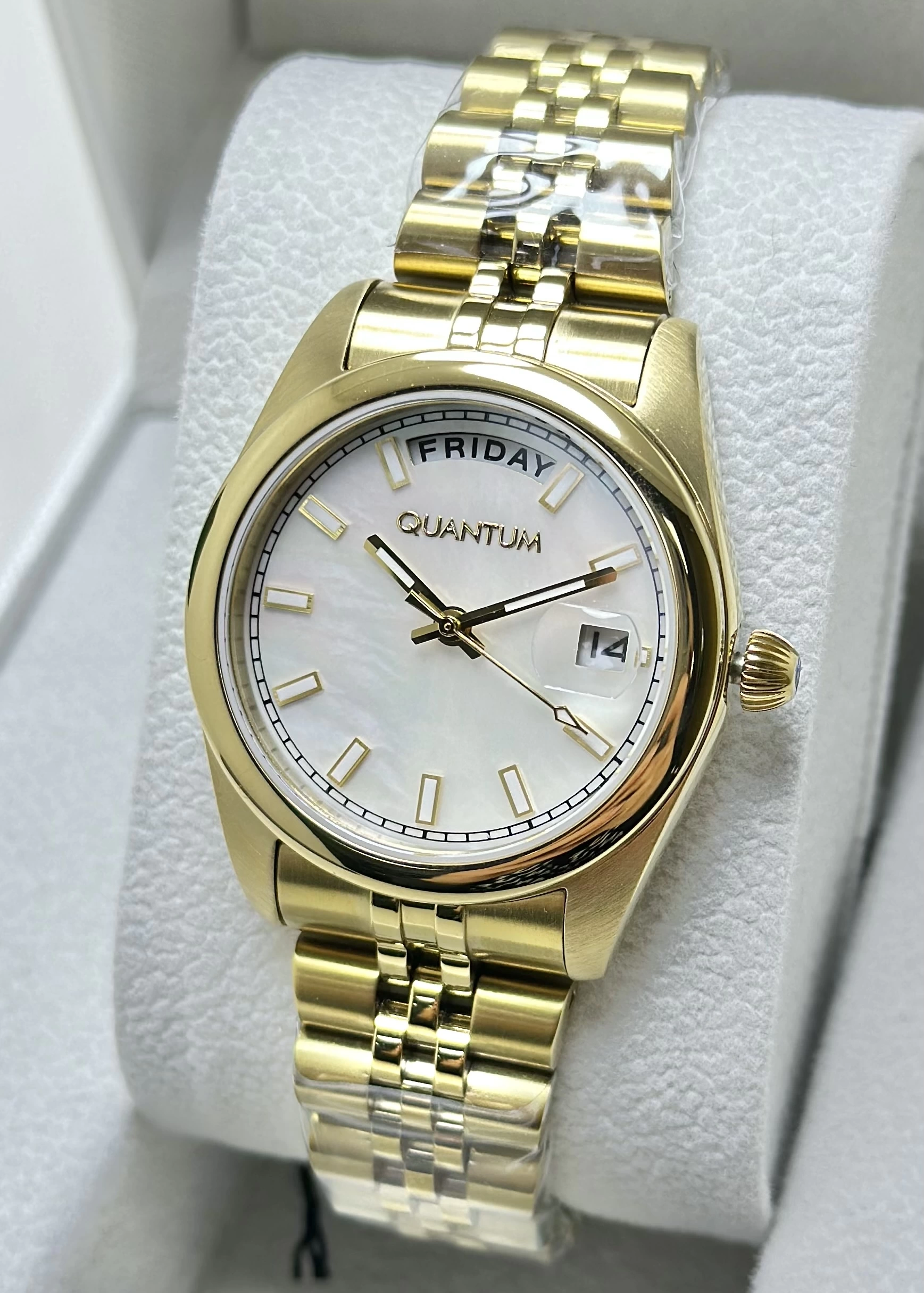 Qunatum Orijinal 2 Yıl Garantili Su Geçirmez Çelik Kordon Kadın Kol Saati