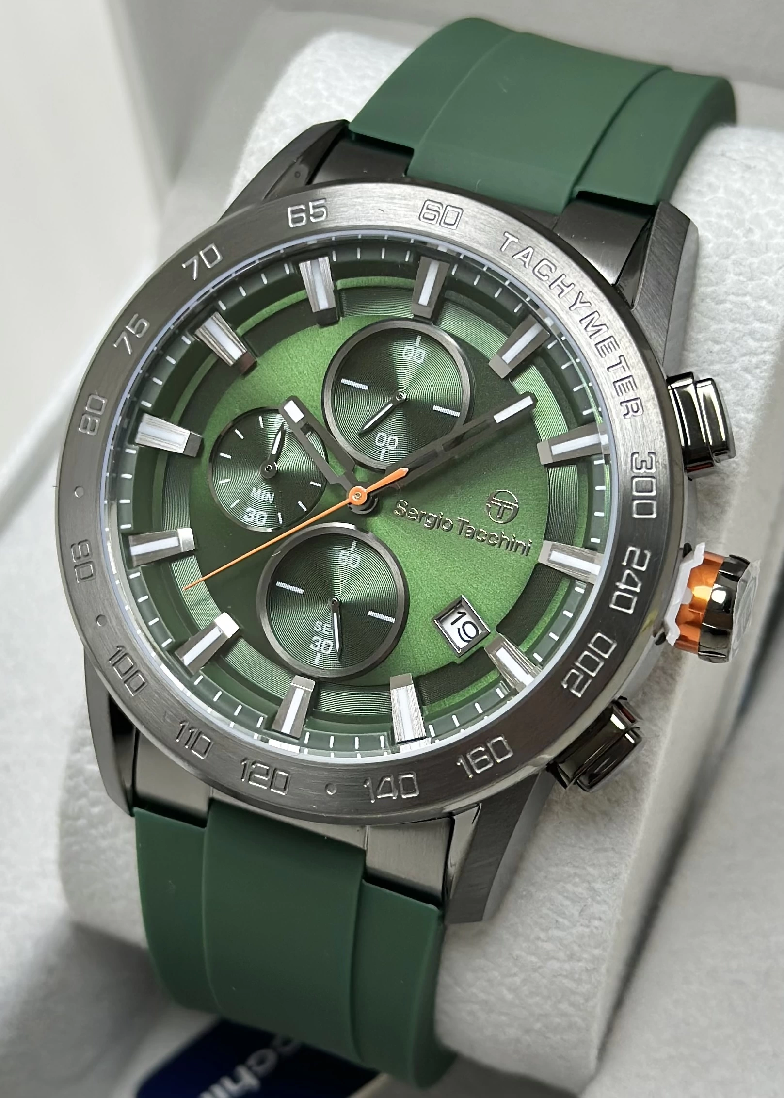 Sergio Tacchini Silikon Kordon Foknsiyonlu Erkek Kol Saati