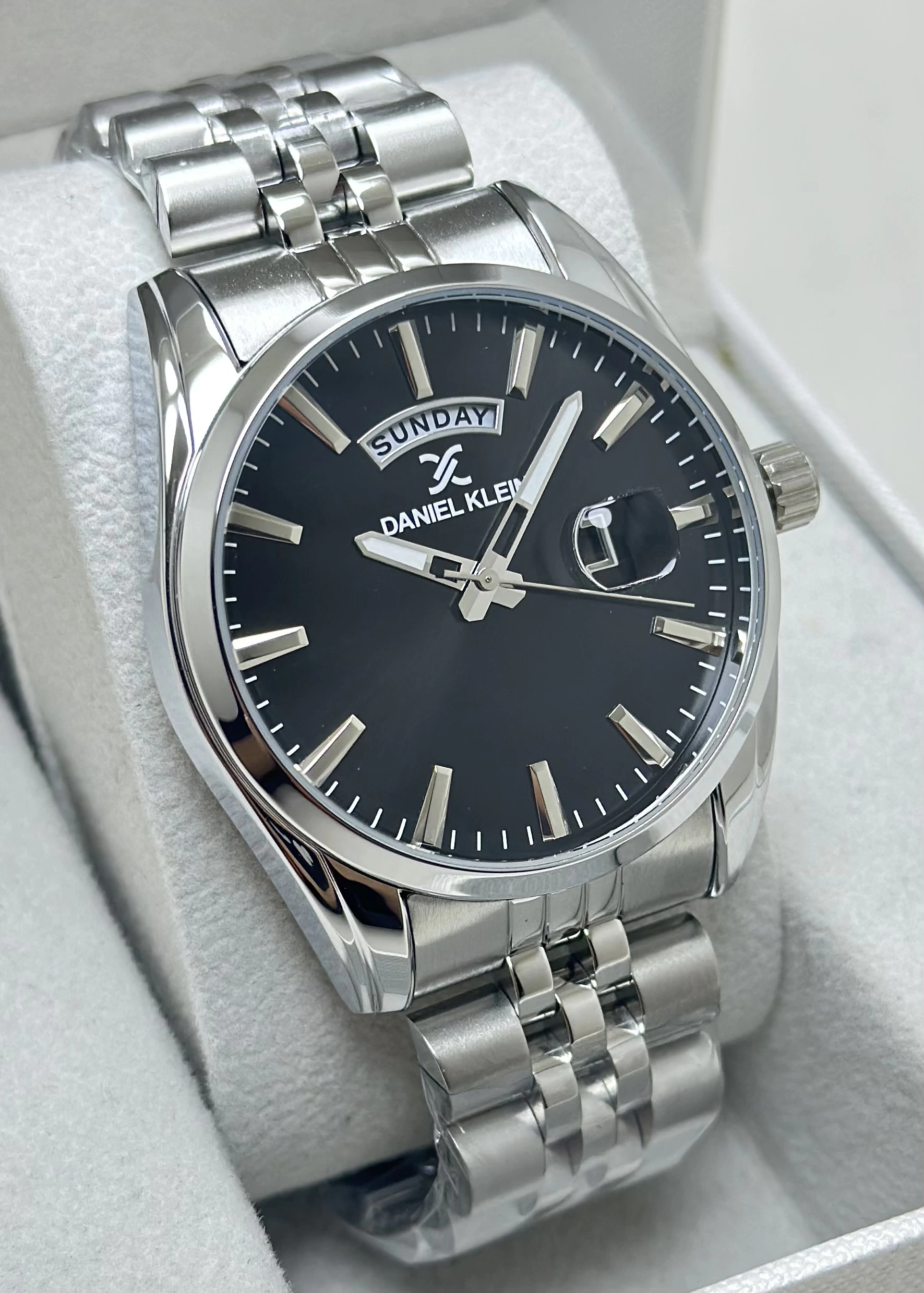 Daniel Klein Orijinal 2 Yıl Garantili Su Geçirmez Çelik Kordon Fonksiyonlu Erkek Kol Saati