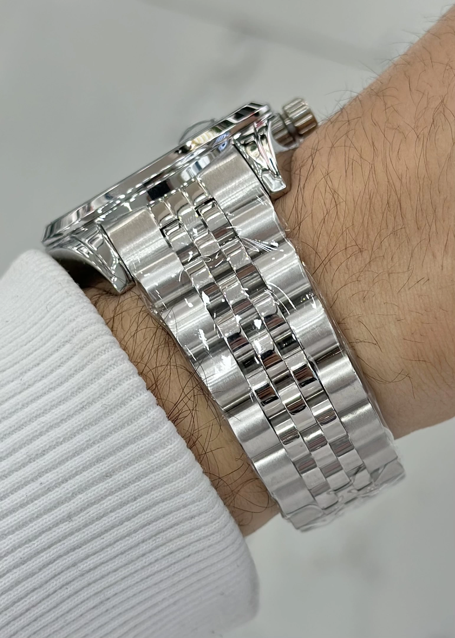 Daniel Klein Paslanmaz Çelik Kordon Takvimli Erkek Kol Saati Su Geçirmez