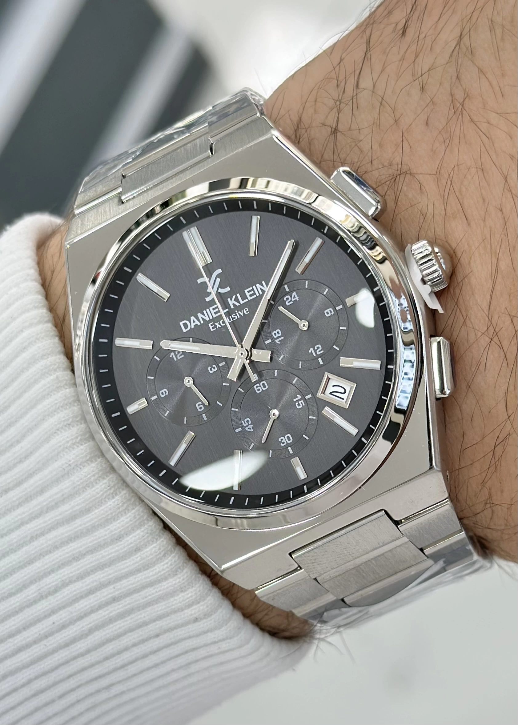 Daniel Klein Paslanmaz Çelik Kordon Fonksiyonlu Erkek Kol Saati Su Geçirmez