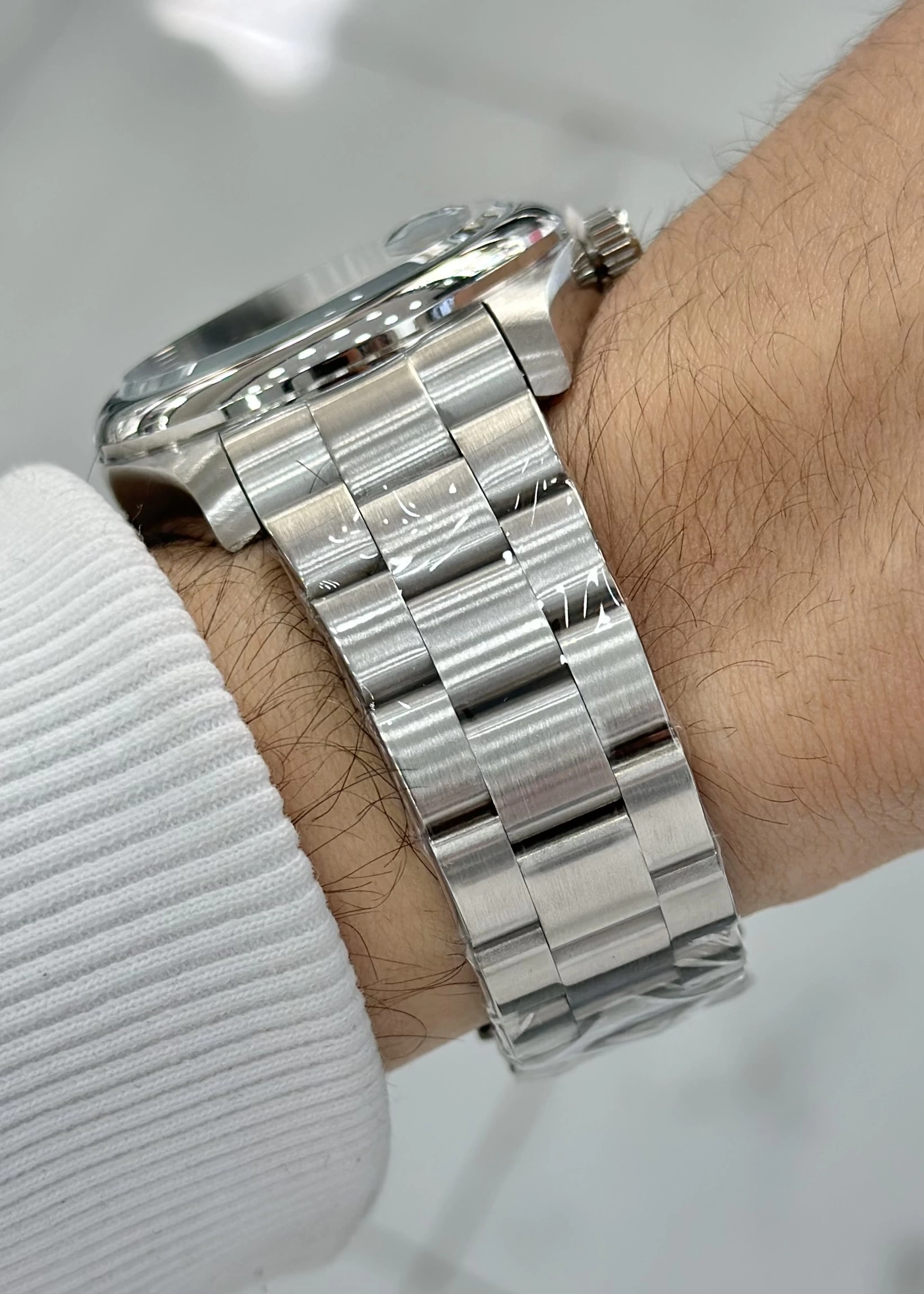 Orijinal 2 Yıl Garantili Su Geçirmez Çelik Kordon Takvimli Erkek Kol Saati