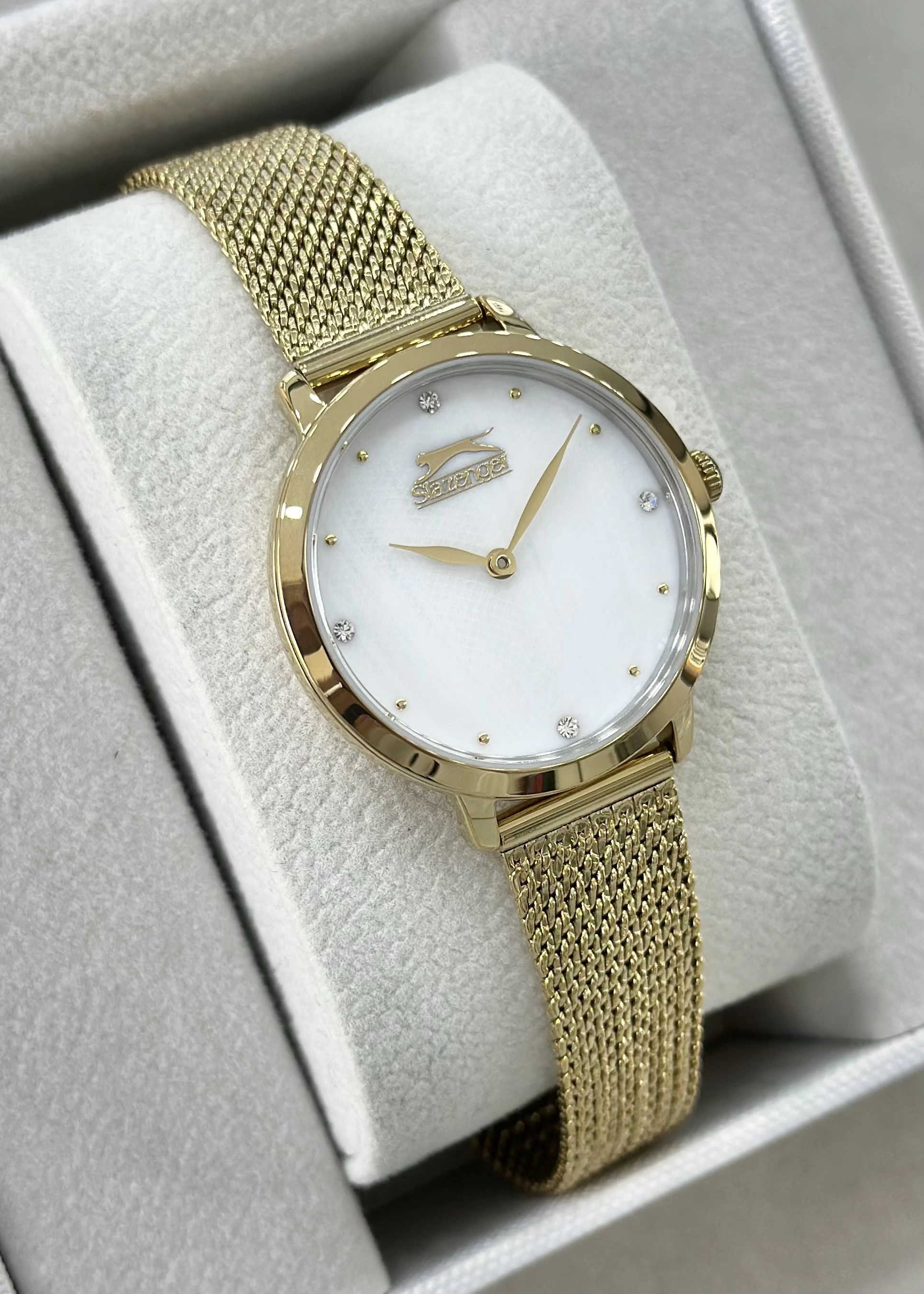 Slazenger Hasır Kordon Su Geçirmez Kadın Kol Saati