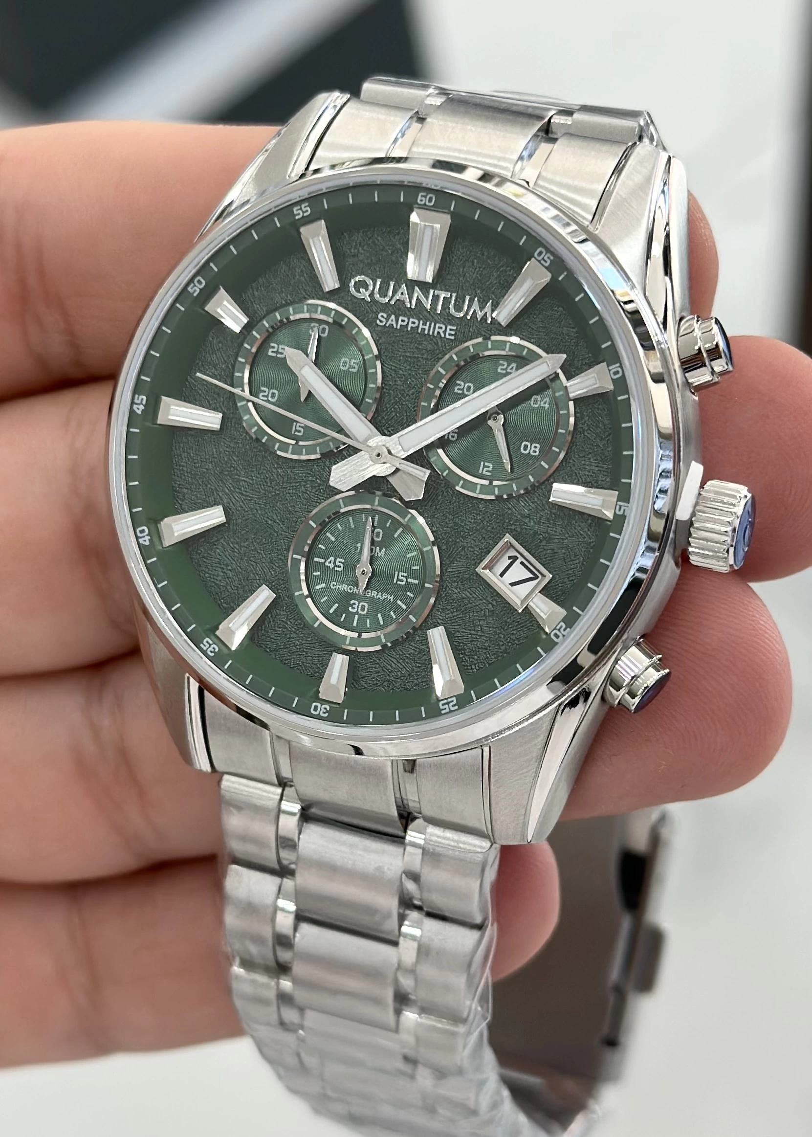 Quantum Orijinal 2 Yıl Garantili Su Geçirmez Çelik Kordon Fonksiyonlu Erkek Kol Saati