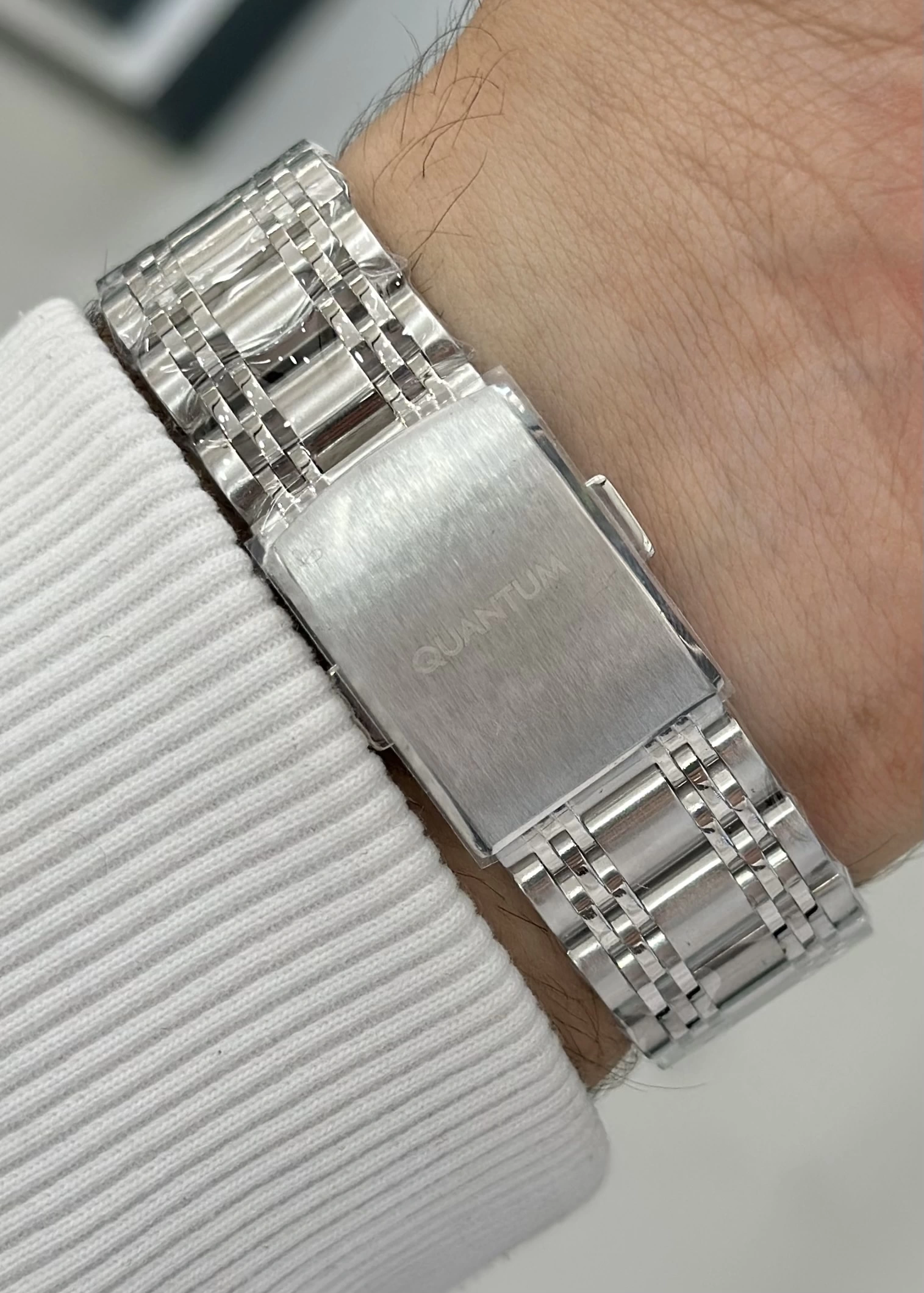 Quantum Çelik Kordon Fonksiyonlu Erkek Kol Saati