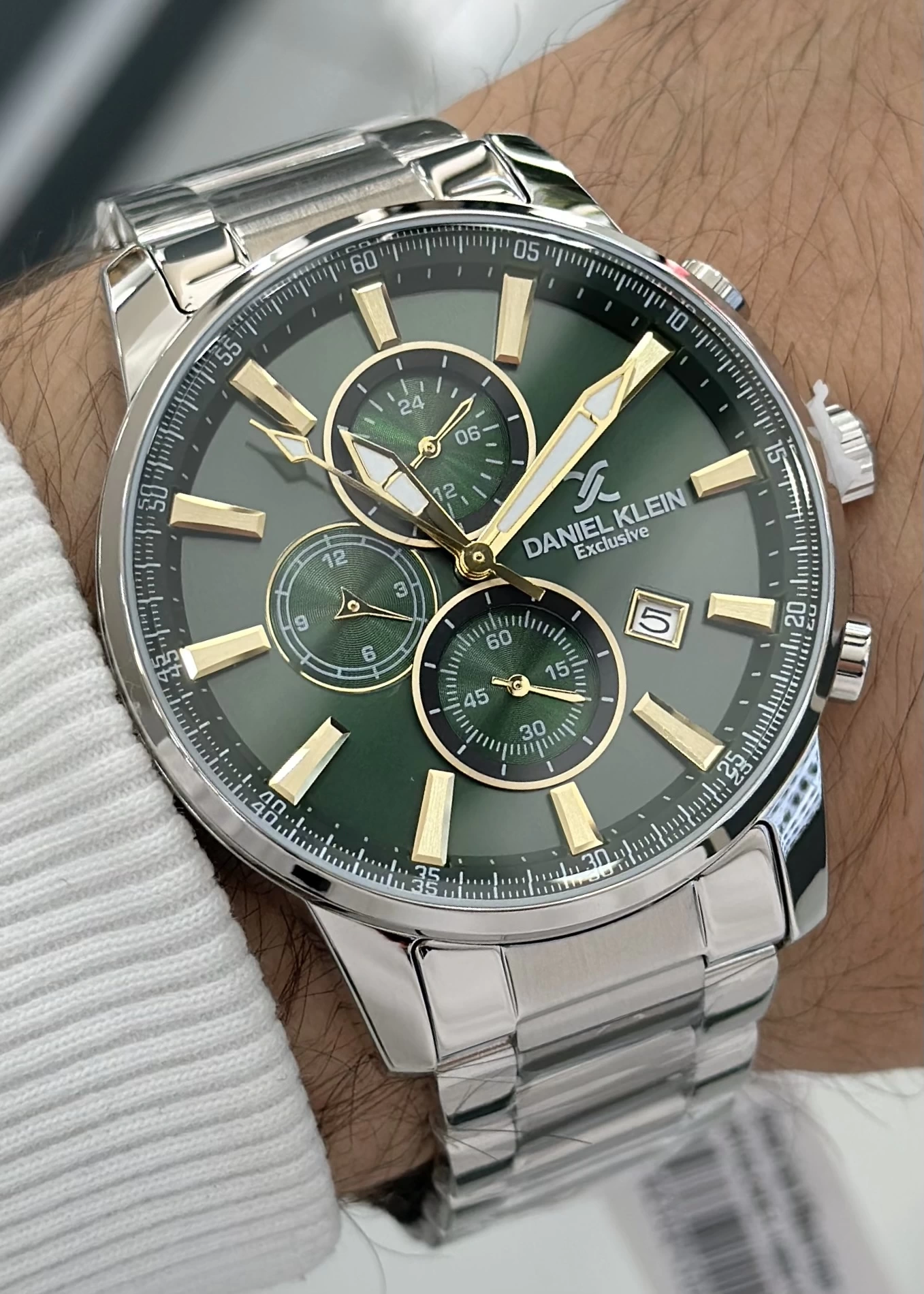 Daniel Klein Orijinal 2 Yıl Garantili Su Geçirmez Çelik Kordon Fonksiyonlu Erkek Kol Saati ILK.10602