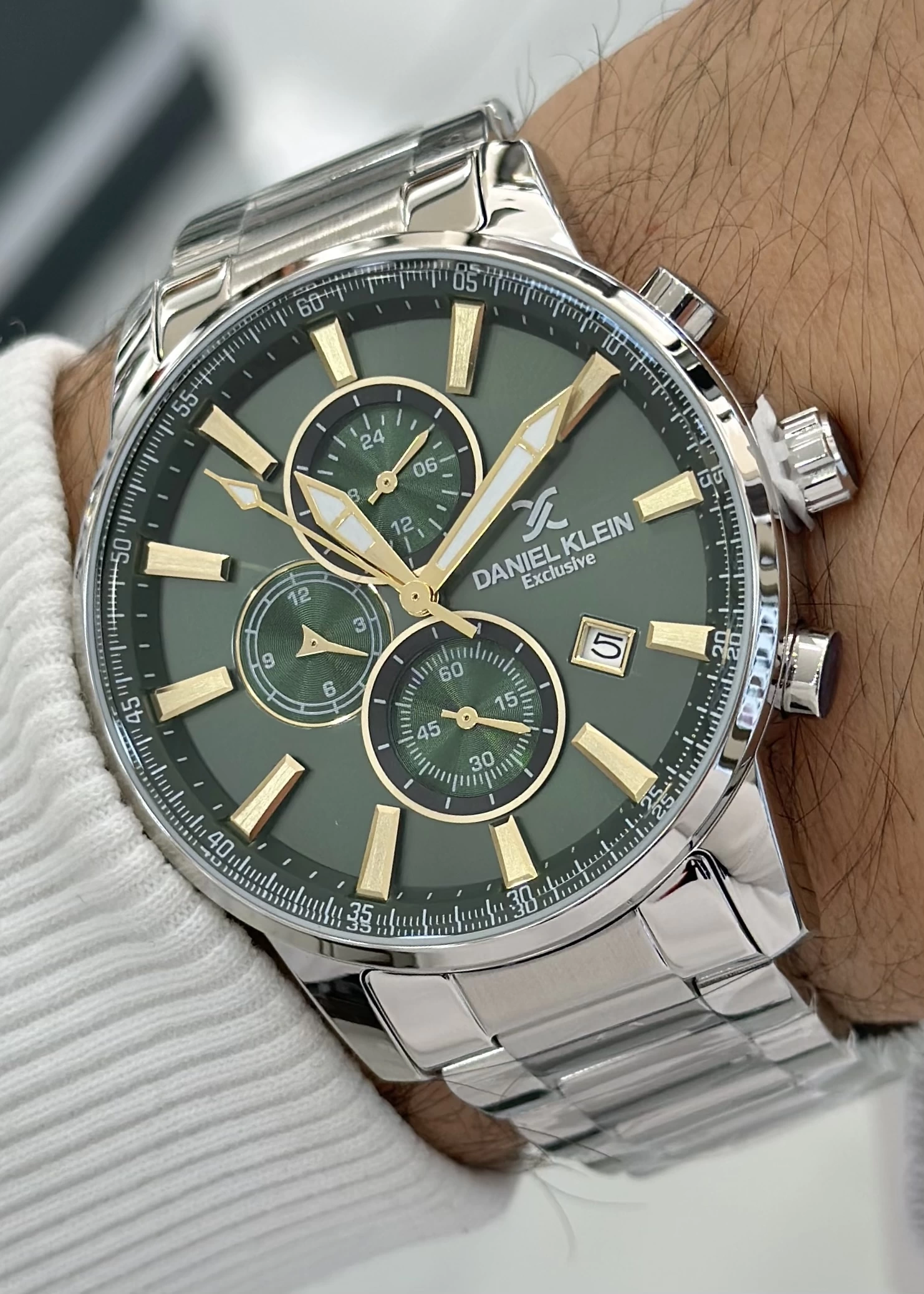 Daniel Klein Orijinal 2 Yıl Garantili Su Geçirmez Çelik Kordon Fonksiyonlu Erkek Kol Saati ILK.10602