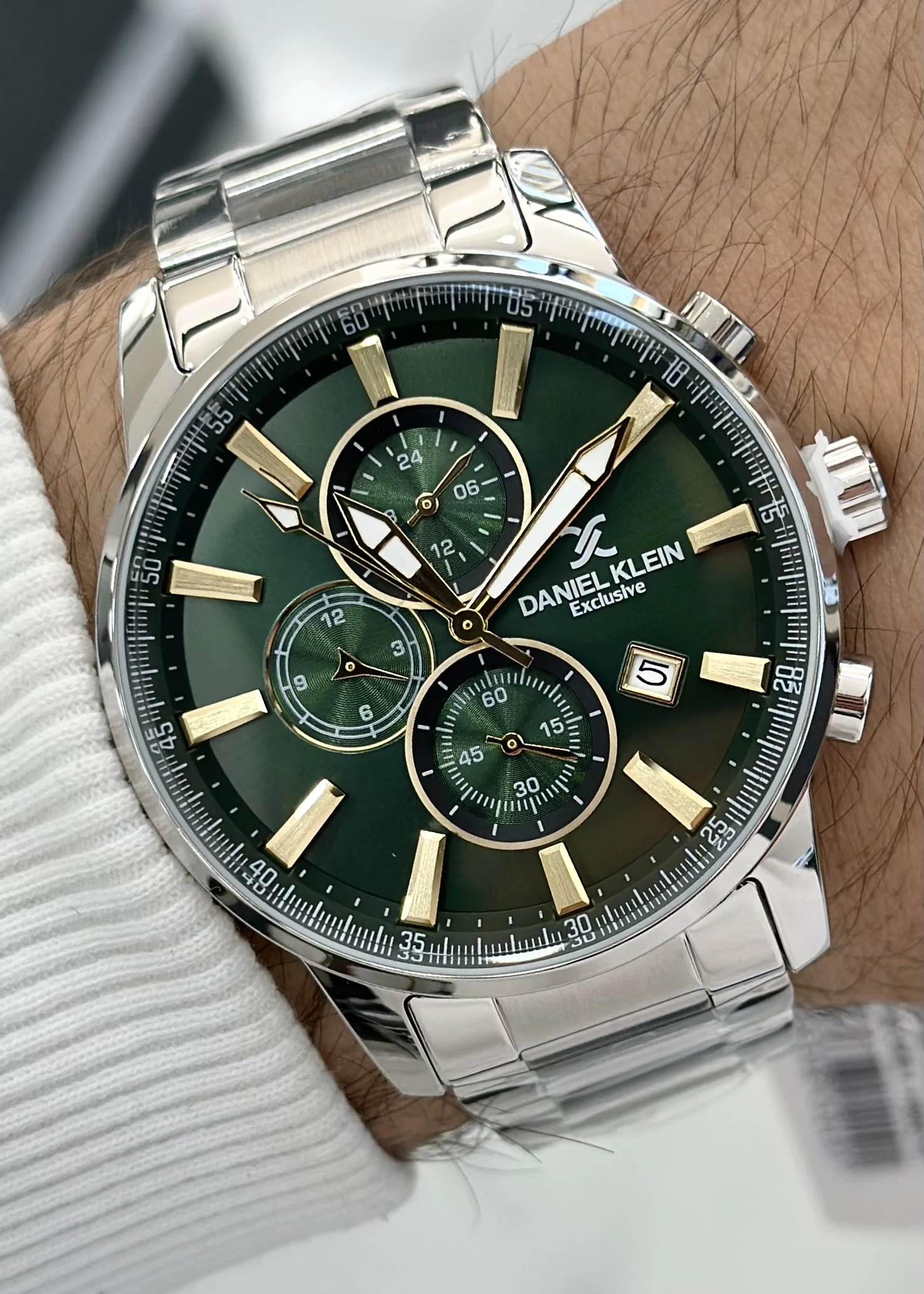 Daniel Klein Orijinal 2 Yıl Garantili Su Geçirmez Çelik Kordon Fonksiyonlu Erkek Kol Saati ILK.10602