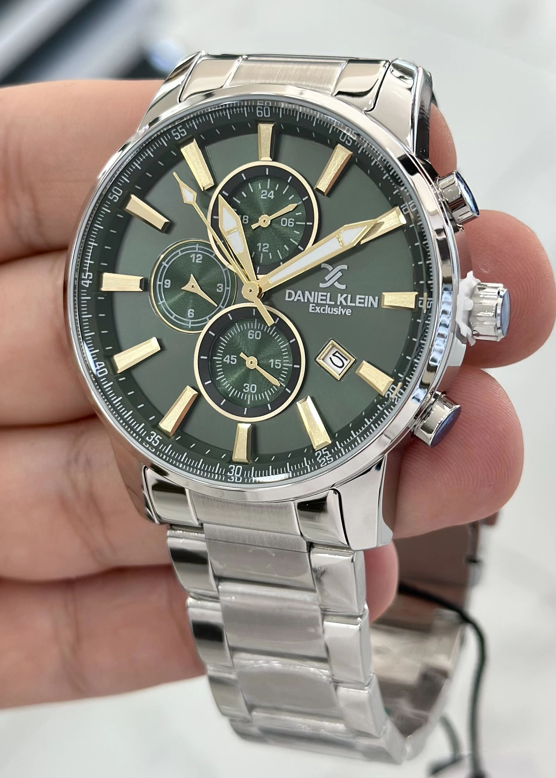 Daniel Klein Orijinal 2 Yıl Garantili Su Geçirmez Çelik Kordon Fonksiyonlu Erkek Kol Saati ILK.10602