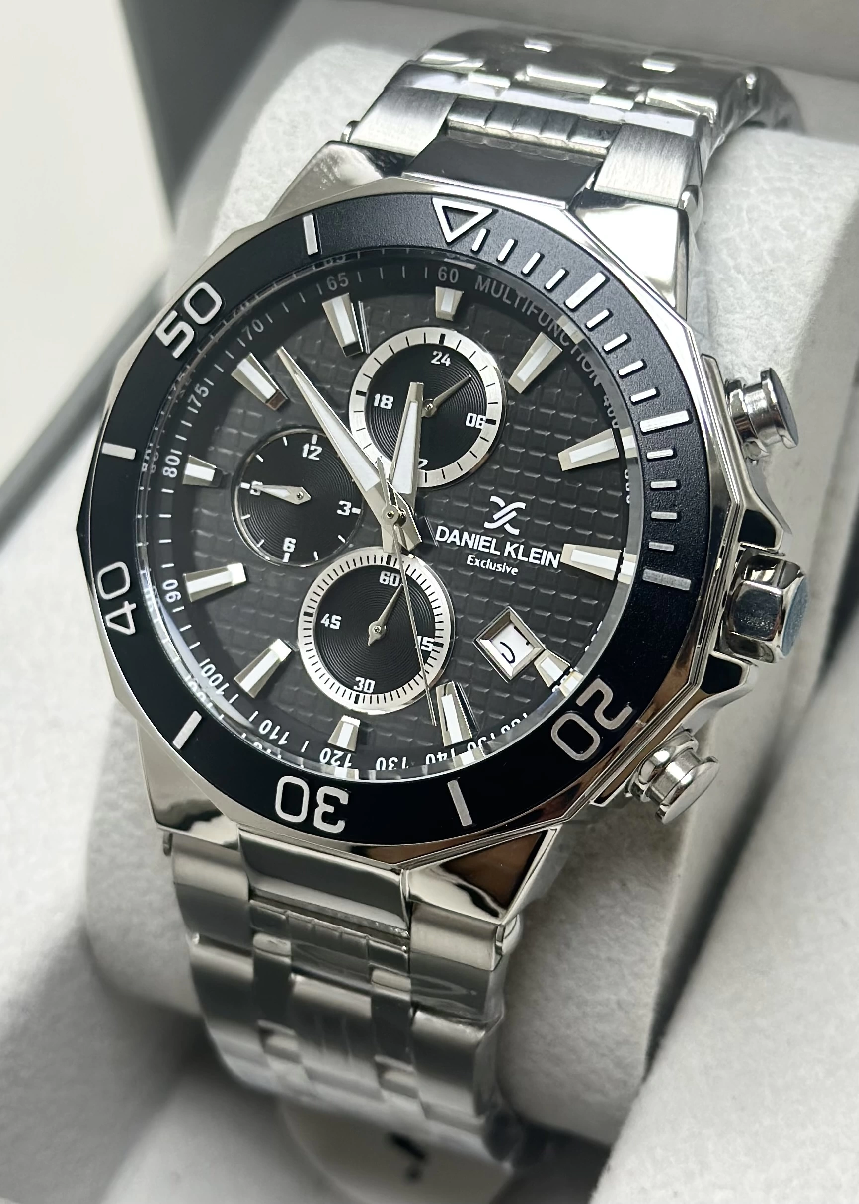 Daniel Klein Orijinal 2 Yıl Garantili Su Geçirmez Çelik Kordon Fonksiyonlu Erkek Kol Saati